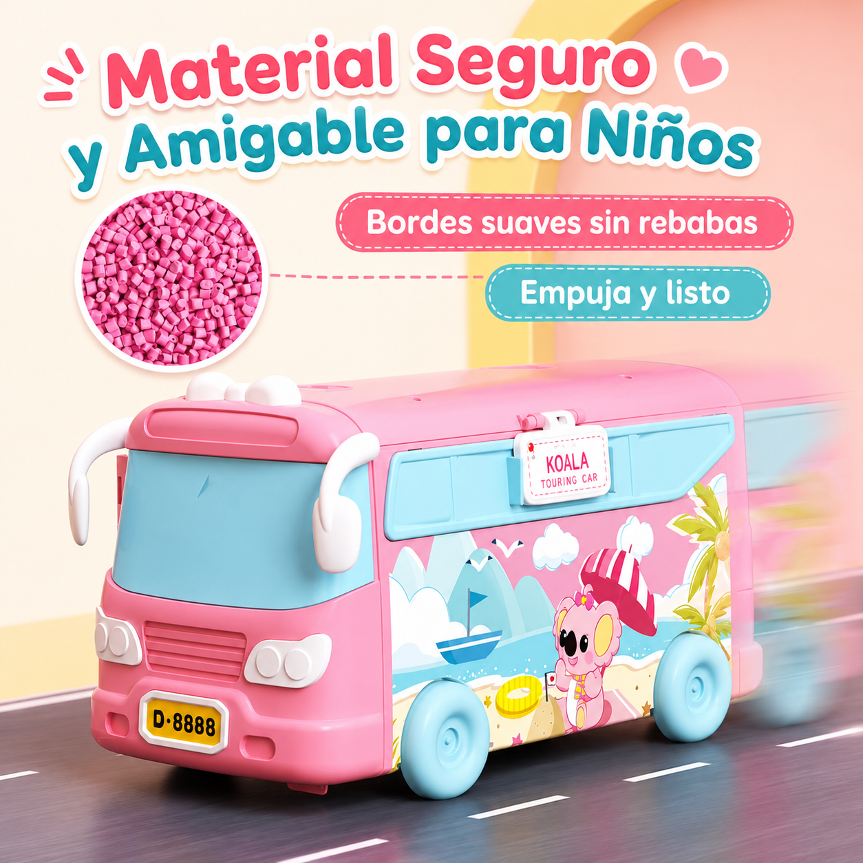 Casa Rodante de Conejitos – Kit portátil de aventuras