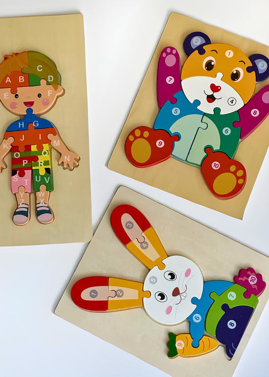 FormiAventuras: Rompecabezas Educativo de Madera