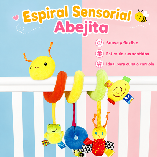 Colgante Gusanito Colorido – Juguete sensorial para bebé