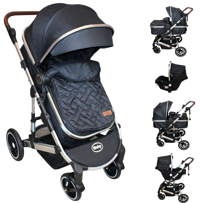 Carriola Murano 4 en 1 iBaby – Travel System Premium