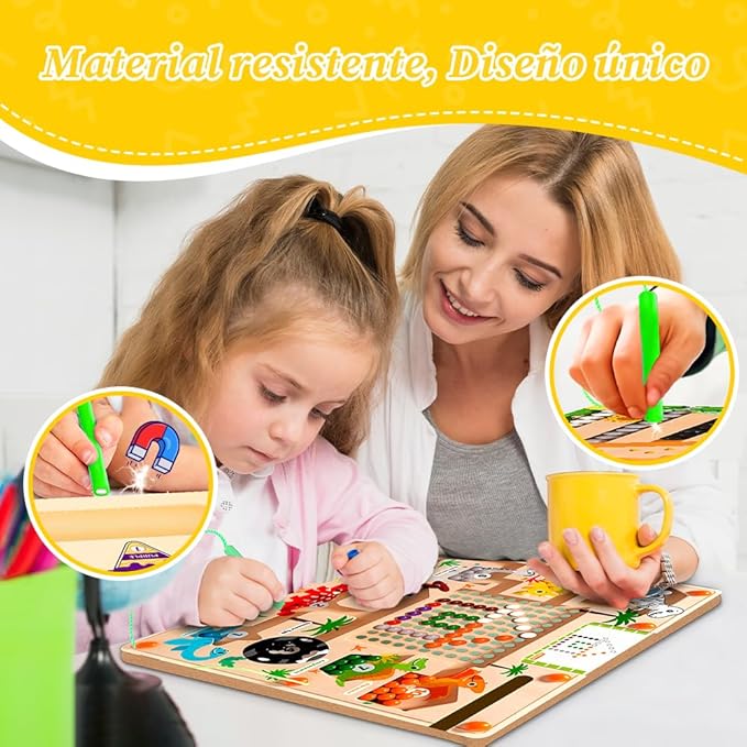 🦖 Laberinto Dinosaurios con Bolígrafo – Juego Didáctico Infantil