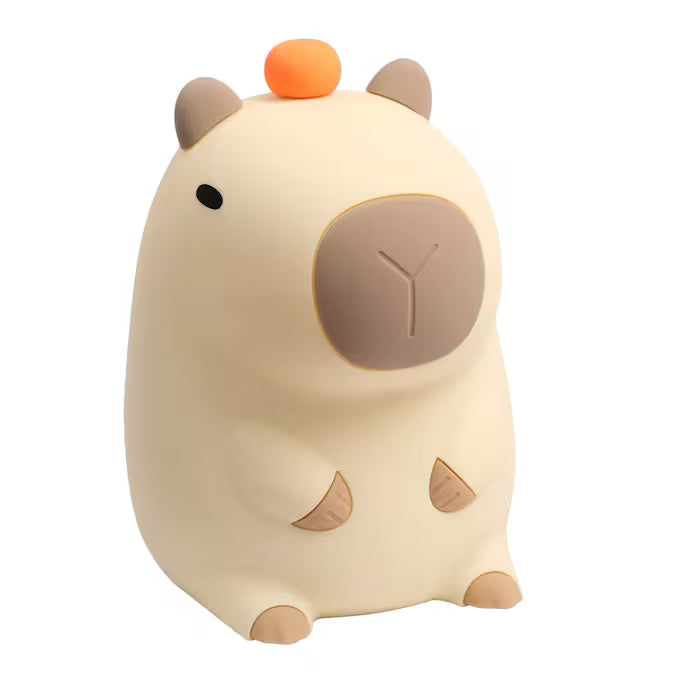 Lámpara Capibara Fluorescente – Luz Nocturna Infantil Decorativa