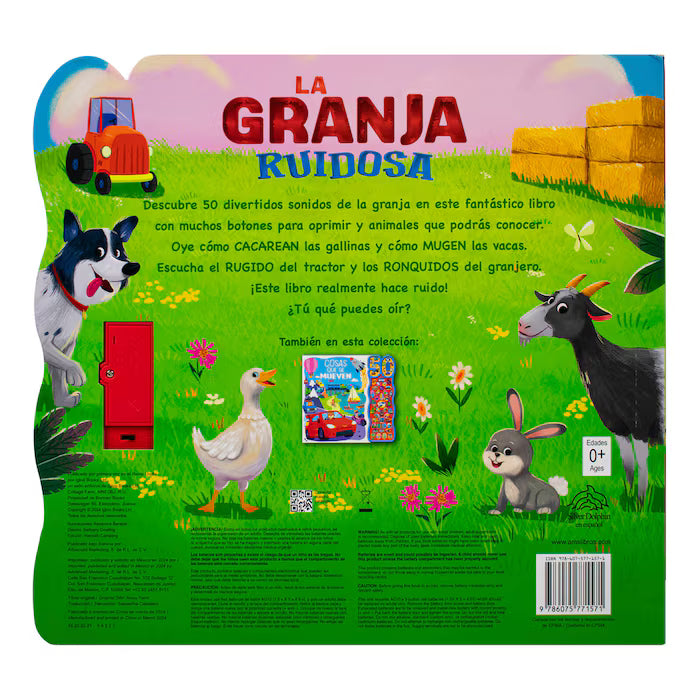 Libro 50 sonidos de la Granja Ruidosa