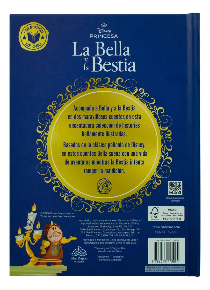 Libro Disney La Bella y la Bestia – Tapa dura