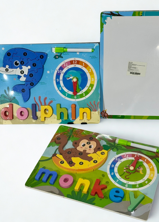 PintaPuzzle: Rompecabezas con Pintarrón Mágico