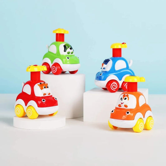 Carritos Press and Go – Juguete de impulso para diversión sin pilas