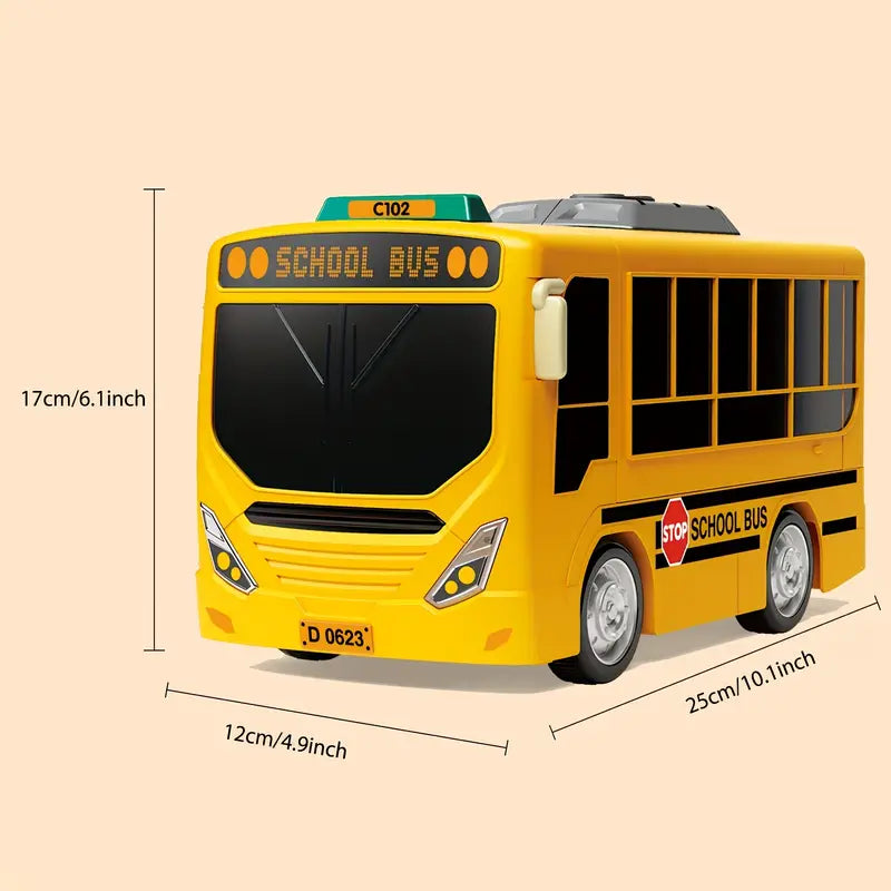 Autobús Interactivo – Juguete didáctico con bloques y actividades