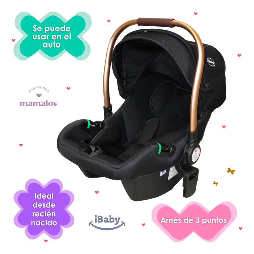Carriola con Portabebé Victoria iBaby – Sistema Premium