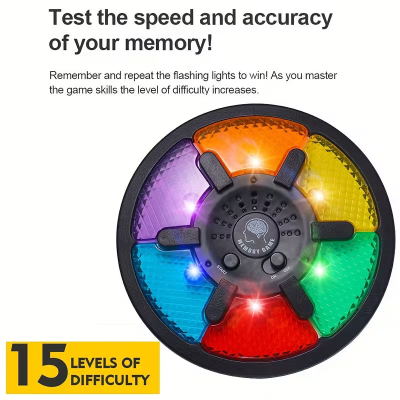 🧠 Reto Luminoso de Memoria Wanju – Juego Sensorial Interactivo