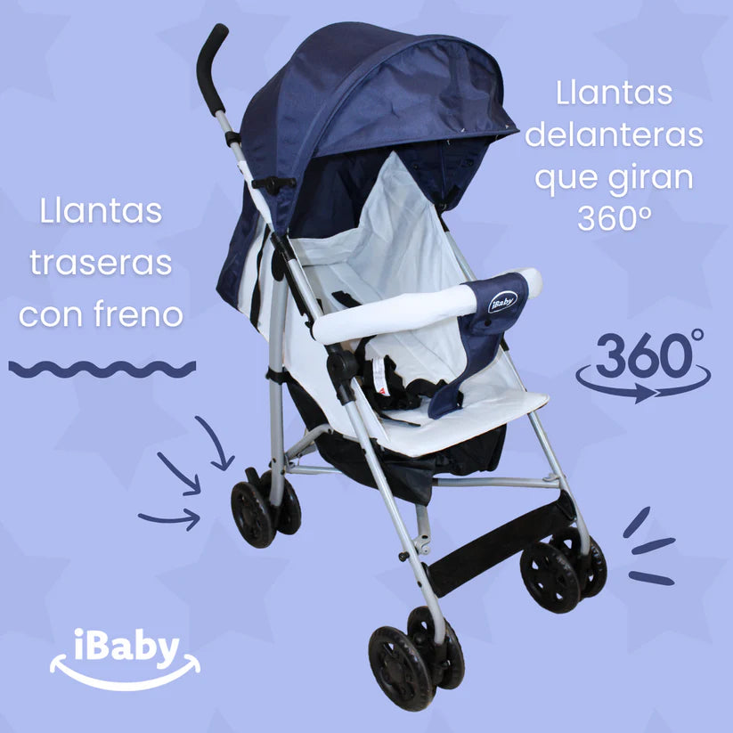 Carriola Piegato iBaby – Bastón ultraligera y compacta