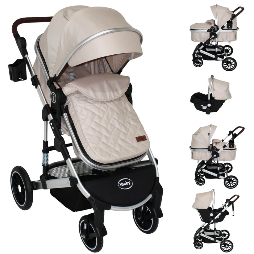 Carriola Murano 4 en 1 iBaby – Travel System Premium