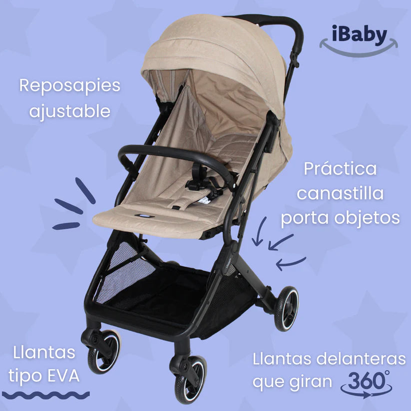 Carriola Viaggio iBaby – Plegable tipo maleta