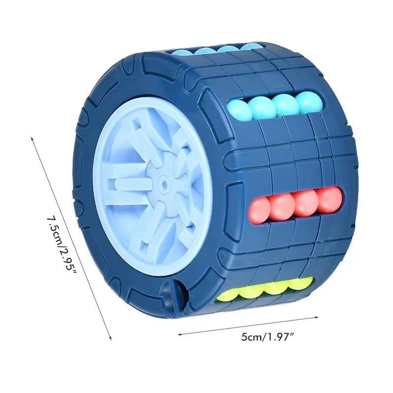 Cubo Cilíndrico 3D Sensorial Antiestrés para Niños