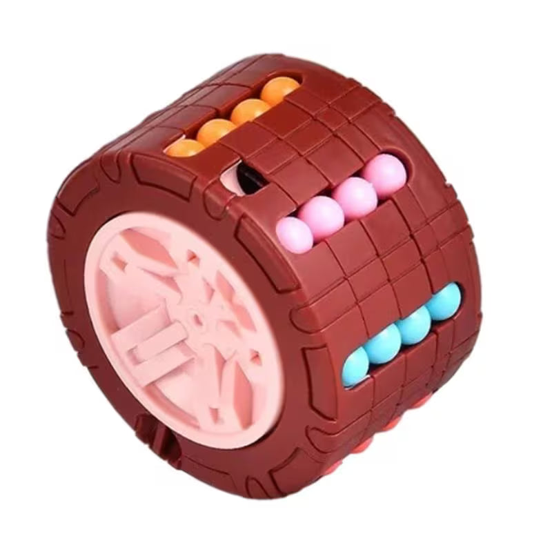 Cubo Cilíndrico 3D Sensorial Antiestrés para Niños