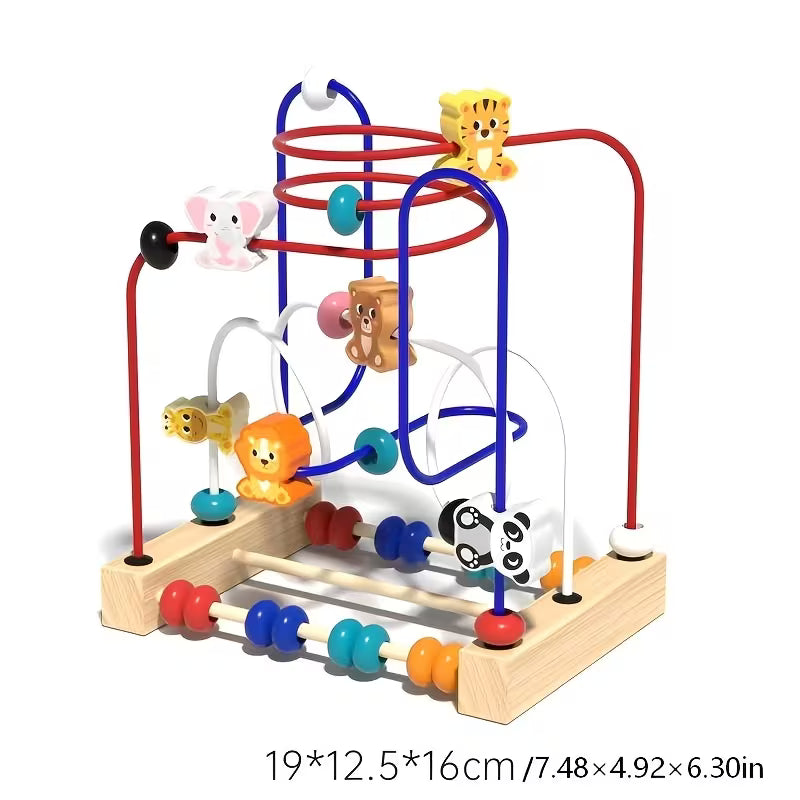 Laberinto Animal Zoo Montessori – Centro de Actividades Sensorial de Madera