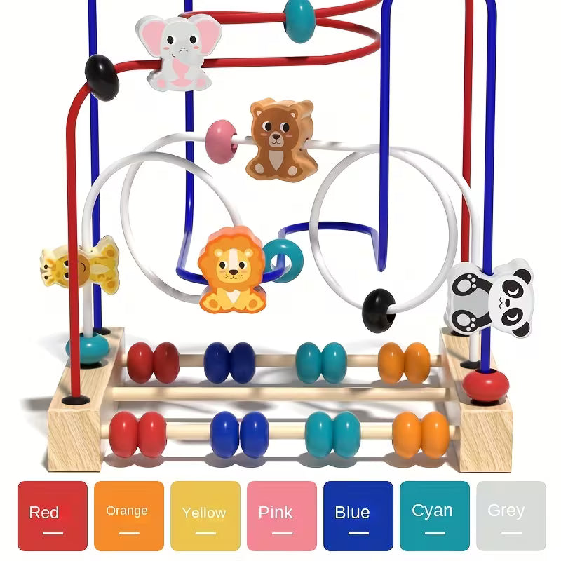 Laberinto Animal Zoo Montessori – Centro de Actividades Sensorial de Madera