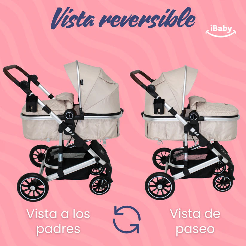 Carriola Murano 4 en 1 iBaby – Travel System Premium