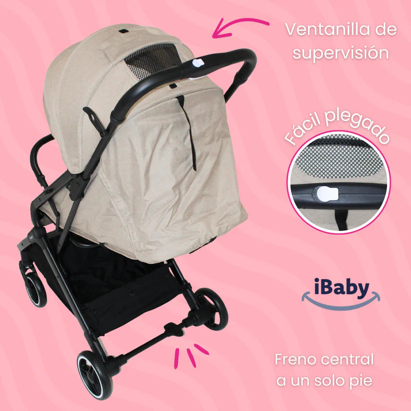 Carriola Viaggio iBaby – Plegable tipo maleta