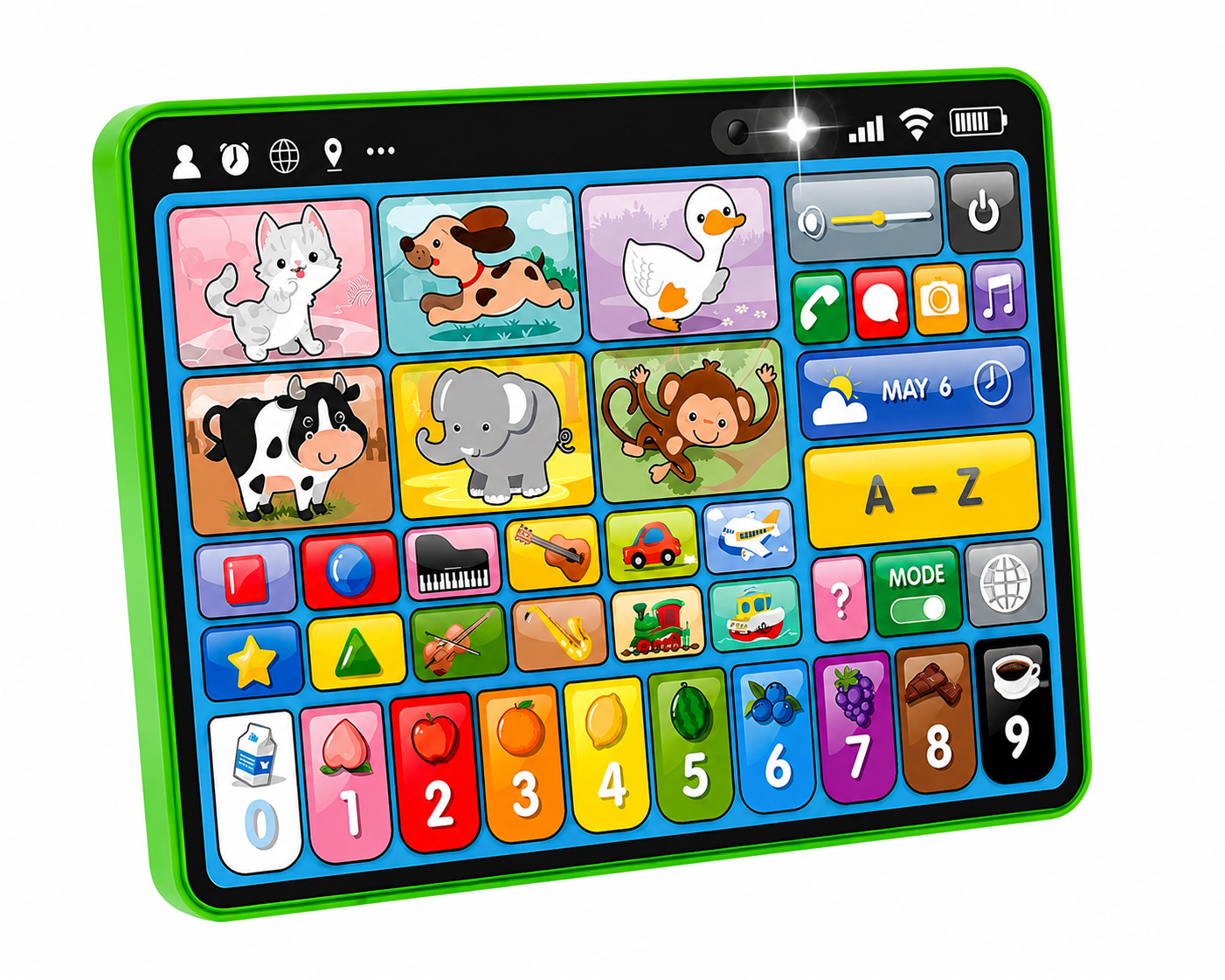Tableta de Aprendizaje Trilingüe – Español, Inglés y Francés