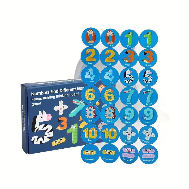 Memorama Didáctico Montessori – Números o Transporte para Aprender Jugando