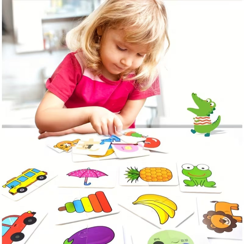 Match Puzzle de Animales – Rompecabezas Infantil de Asociación
