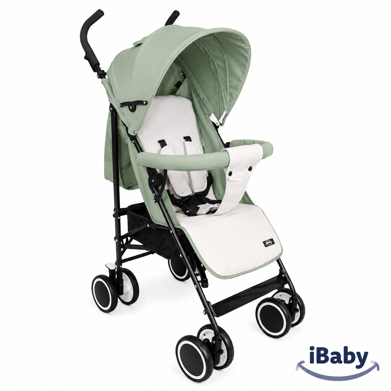 Carriola Ischia iBaby – Bastón ultraligera y plegable