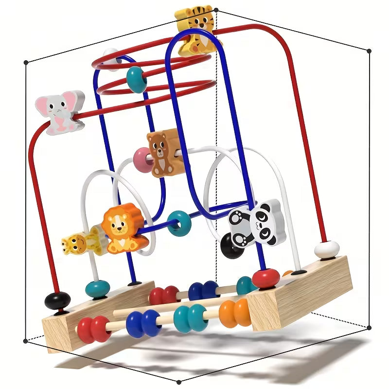 Laberinto Animal Zoo Montessori – Centro de Actividades Sensorial de Madera