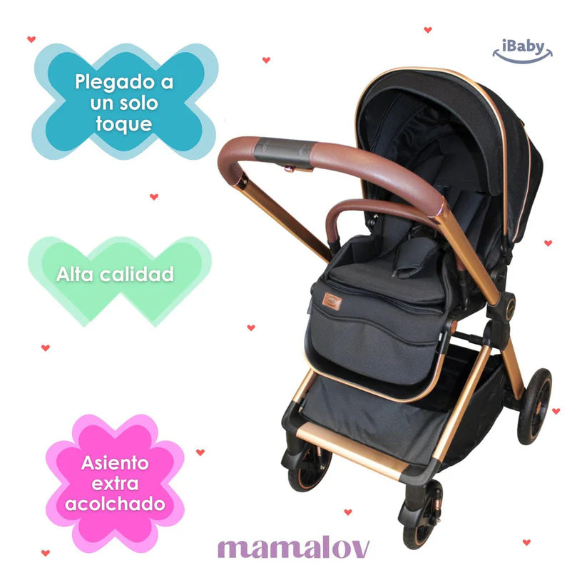 Carriola con Portabebé Victoria iBaby – Sistema Premium