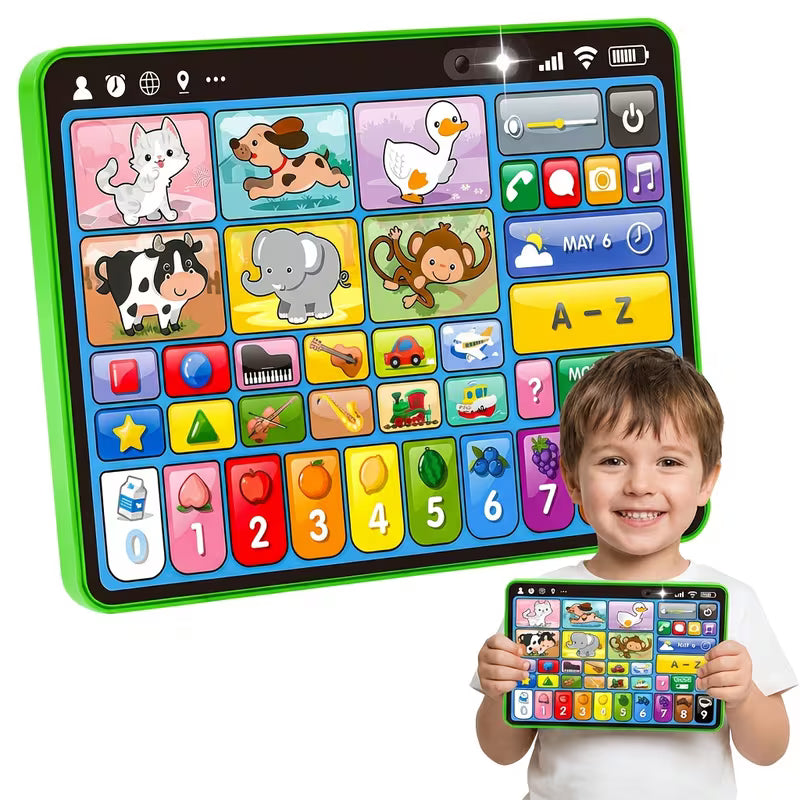 Tableta de Aprendizaje Trilingüe – Español, Inglés y Francés