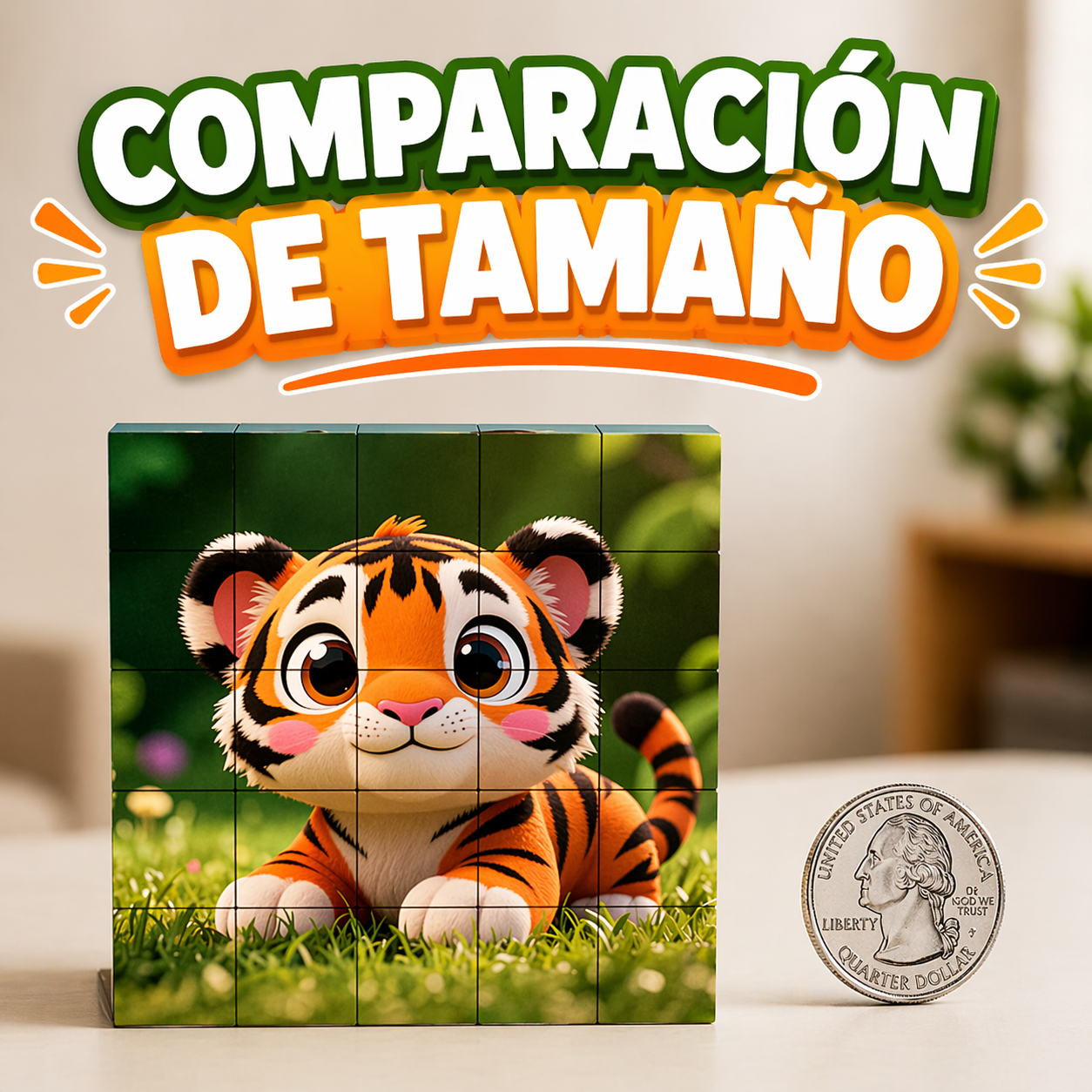 Bloques Magnéticos 25 Piezas – Animales Creativos Montessori