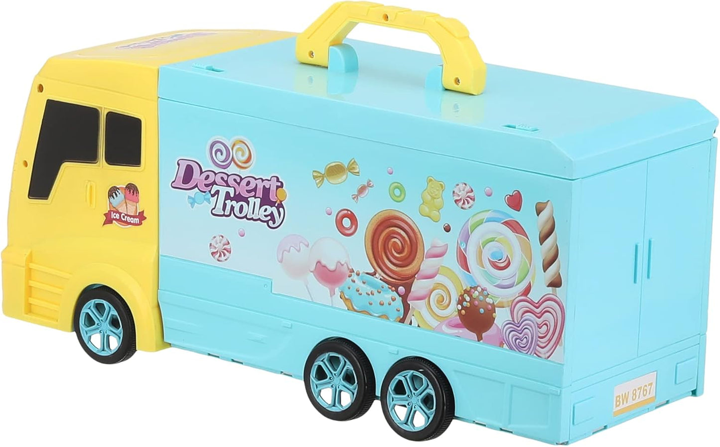 Carrito de Helados 2 en 1 – Juego Didáctico de Postres y Sabores