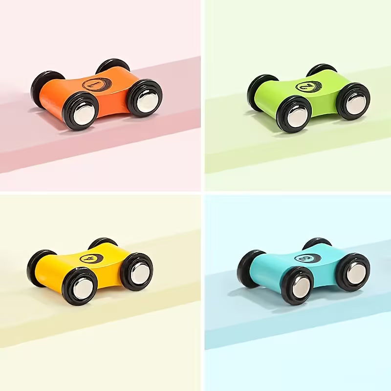 Pista de Carritos en Cascada – Juego Didáctico de Velocidad