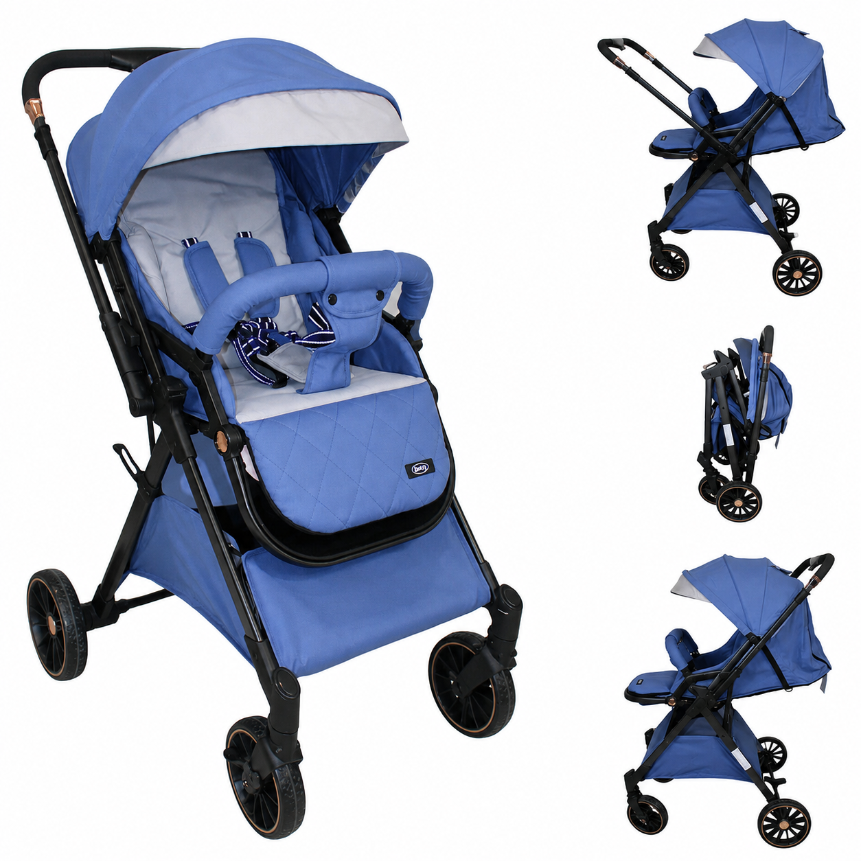 Carriola Tremiti Reversible iBaby – Plegado One Touch