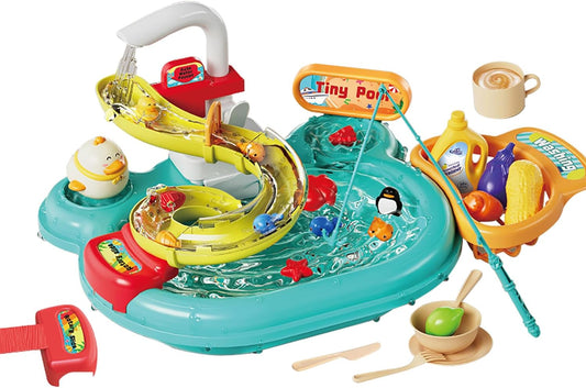 Fregadero Acuático Multifunción – Juego Sensorial con Agua Real