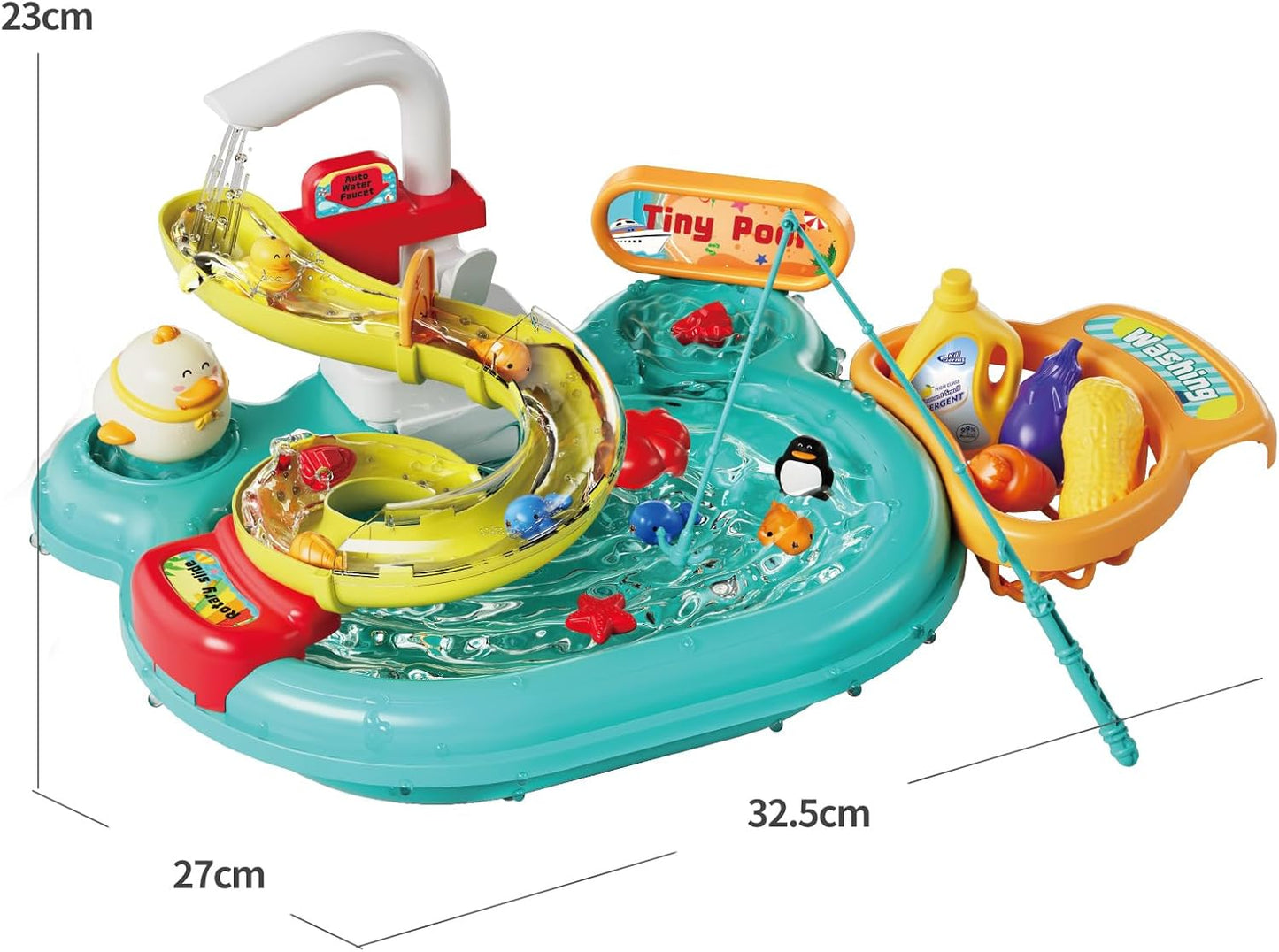Fregadero Acuático Multifunción – Juego Sensorial con Agua Real