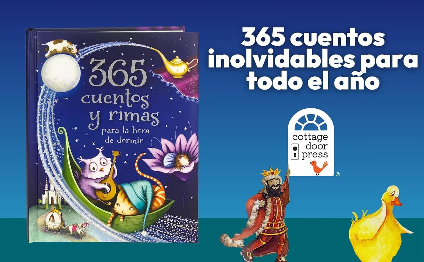 Libro Infantil: 365 Cuentos y Rimas Para la Hora de Dormir