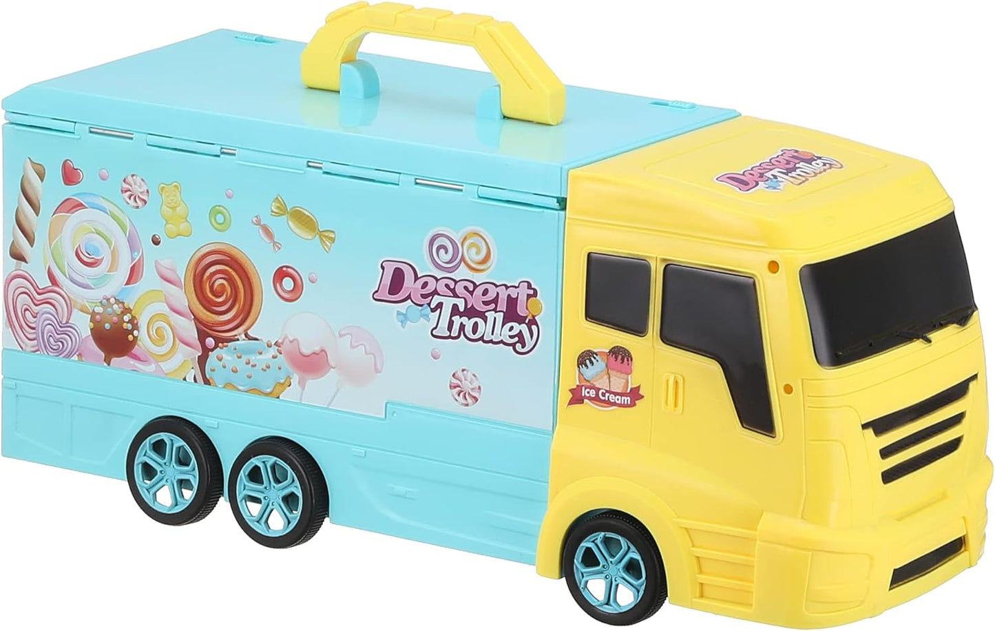 Carrito de Helados 2 en 1 – Juego Didáctico de Postres y Sabores
