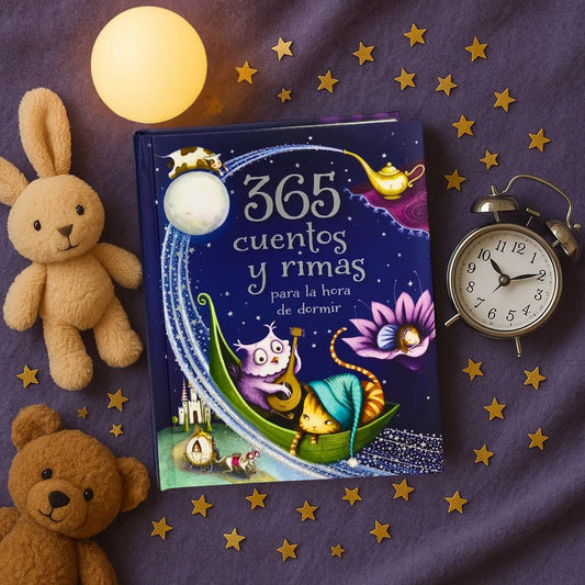 Libro Infantil: 365 Cuentos y Rimas Para la Hora de Dormir