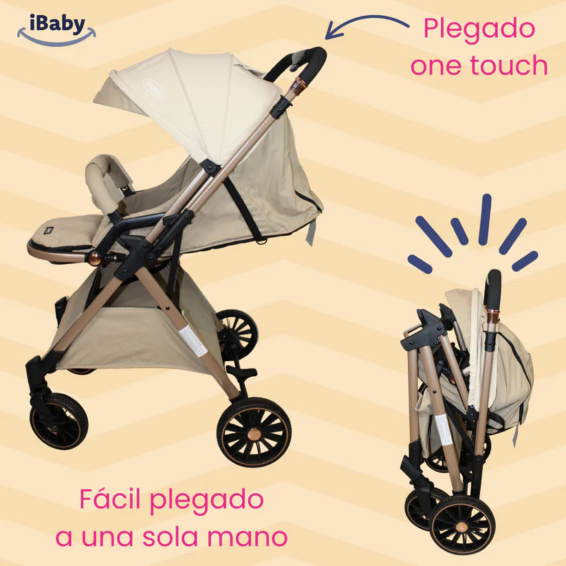 Carriola Tremiti Reversible iBaby – Plegado One Touch