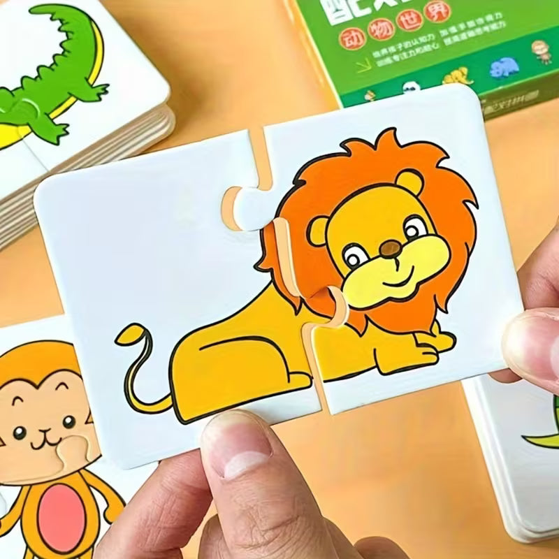 Match Puzzle de Animales – Rompecabezas Infantil de Asociación
