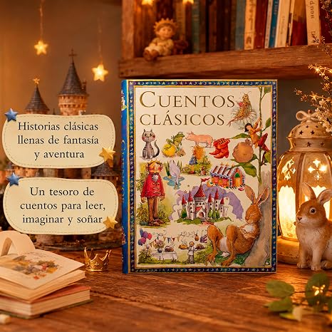 Libro de 384 páginas: Cuéntame clásicos