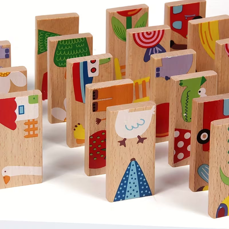 Dominó Lógico Vida Diaria – Juego educativo de asociación
