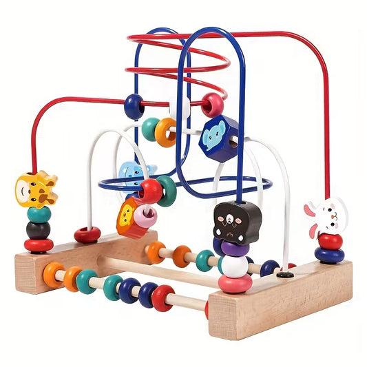 Laberinto Animal Montessori – Centro de Actividades Sensorial de Madera