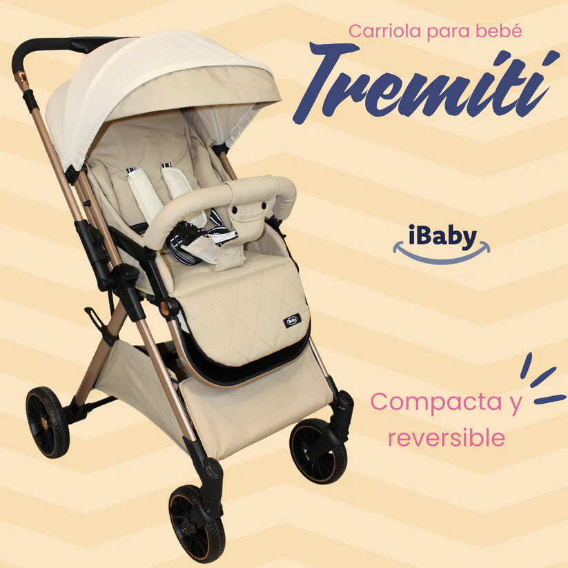 Carriola Tremiti Reversible iBaby – Plegado One Touch