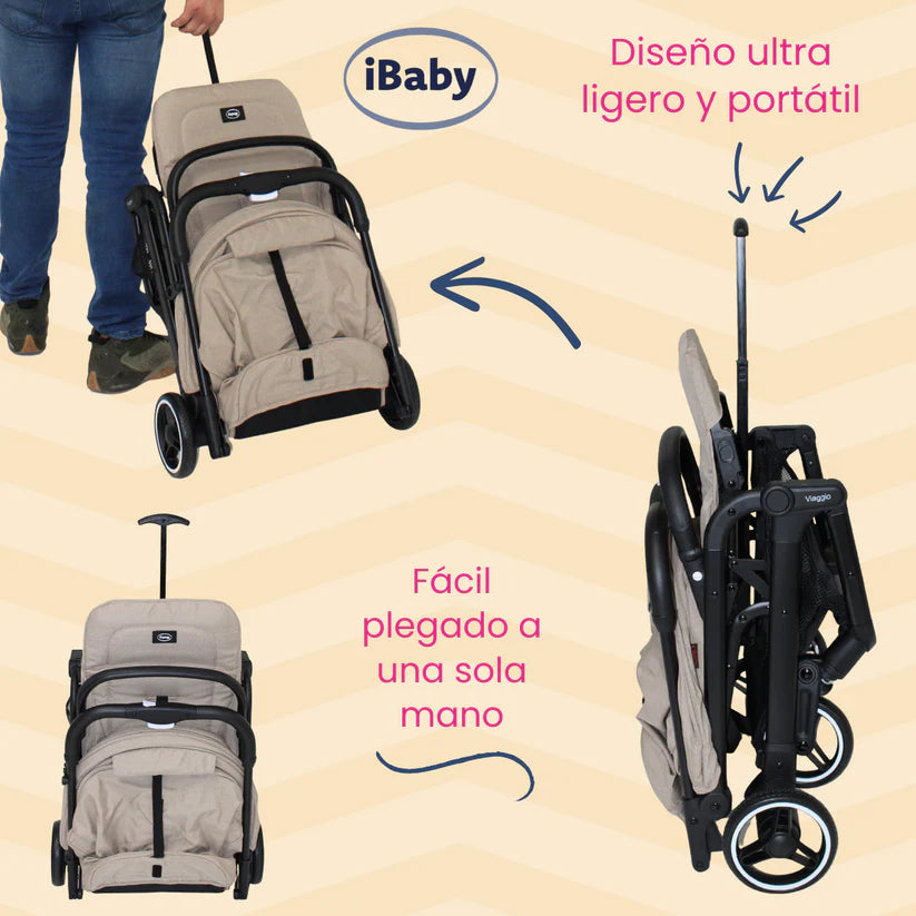 Carriola Viaggio iBaby – Plegable tipo maleta
