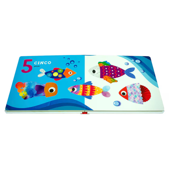 Mi pequeño libro de texturas: Versión "123" y/o Versión "ABC"