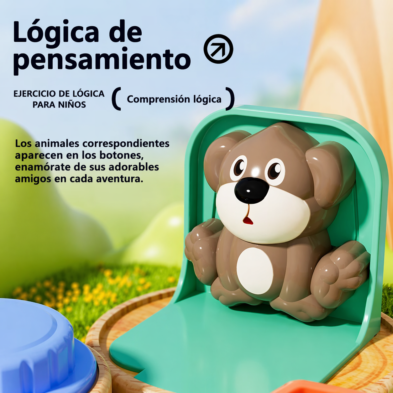 Animalitos del Campo Pick-a-Boo Montessori
