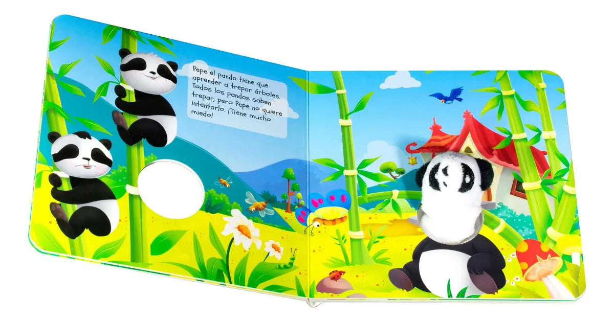 Libro con Marioneta – Pepe el Panda