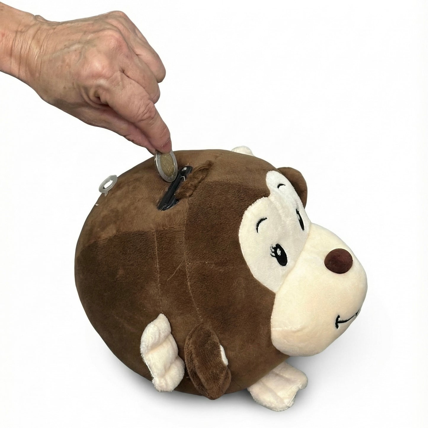 Alcancía Sonora de Peluche – Ahorro Divertido con Luces y Sonidos