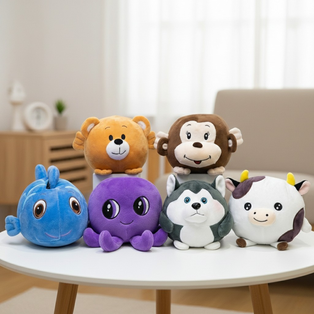 Alcancía Sonora de Peluche – Ahorro Divertido con Luces y Sonidos